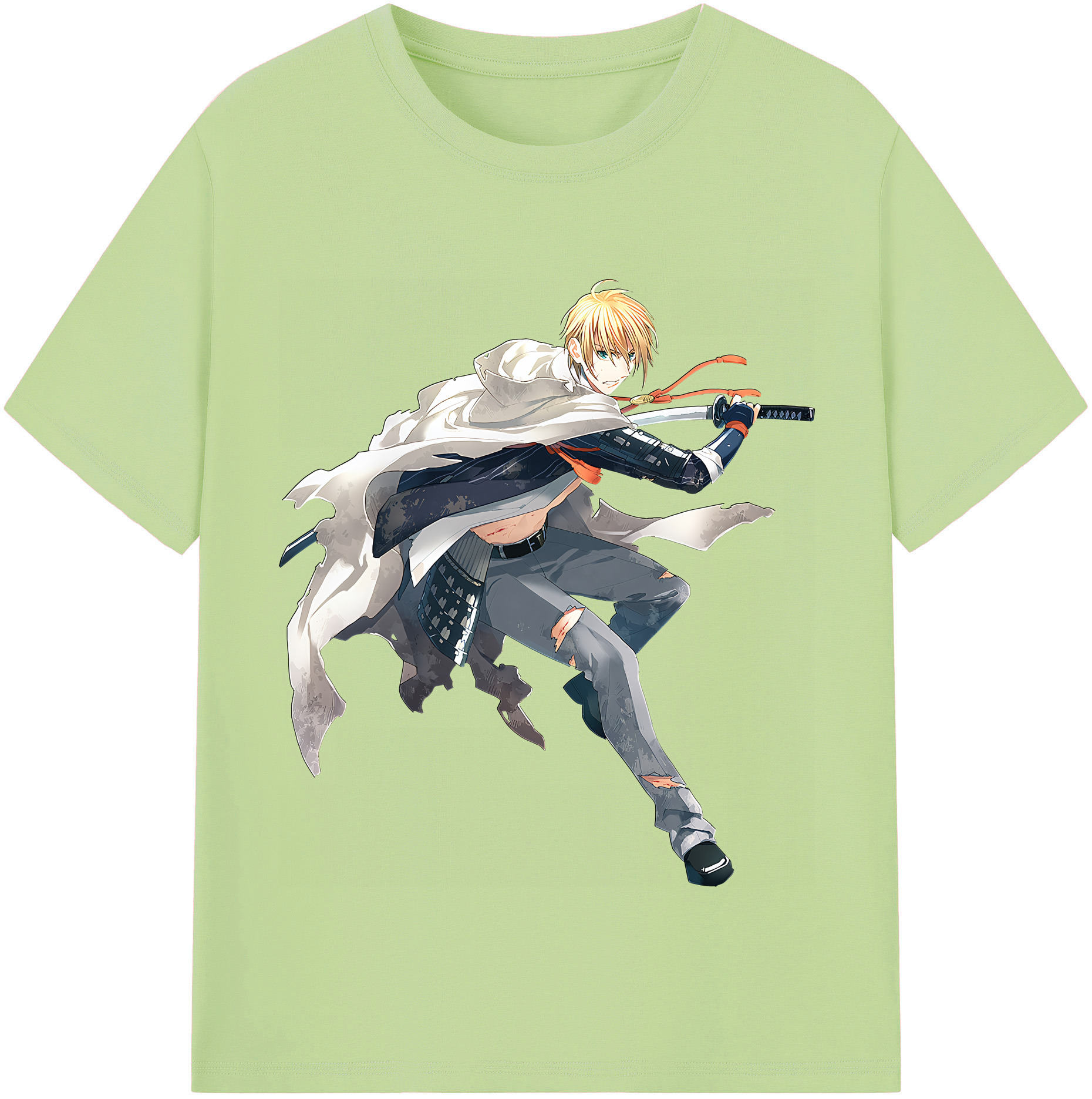 （画像用） 刀剣乱舞 Touken Ranbu 綿100％半袖Tシャツ（フロントプリント）